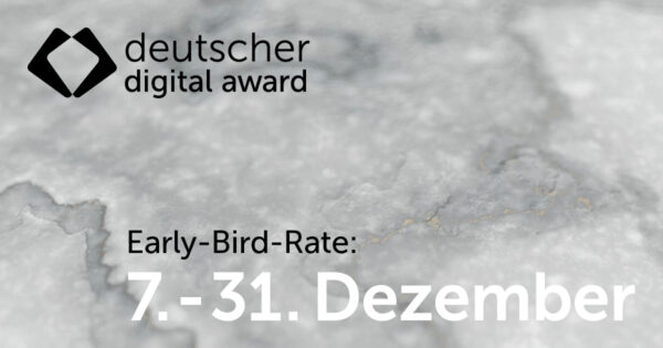 Deutscher Digital Award 2022: Einreichungen sind ab 7. Dezember möglich